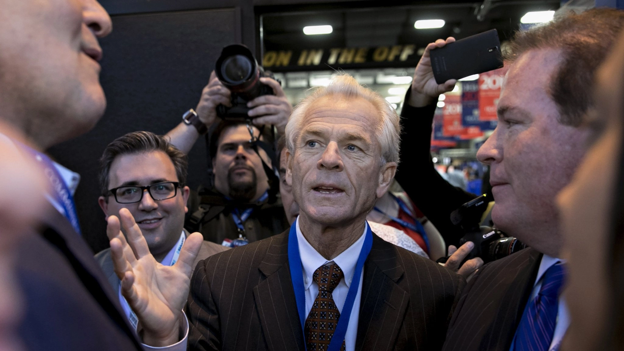 Candidates Hillary Clinton And Donald Trump Hold First Presidential Debate At Hofstra University 240320 Usa 2024 230 Peter Navarro