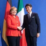 Italian Prime Minister Giuseppe Conte visits Berlin