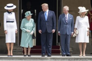 Trump - regina - Londra