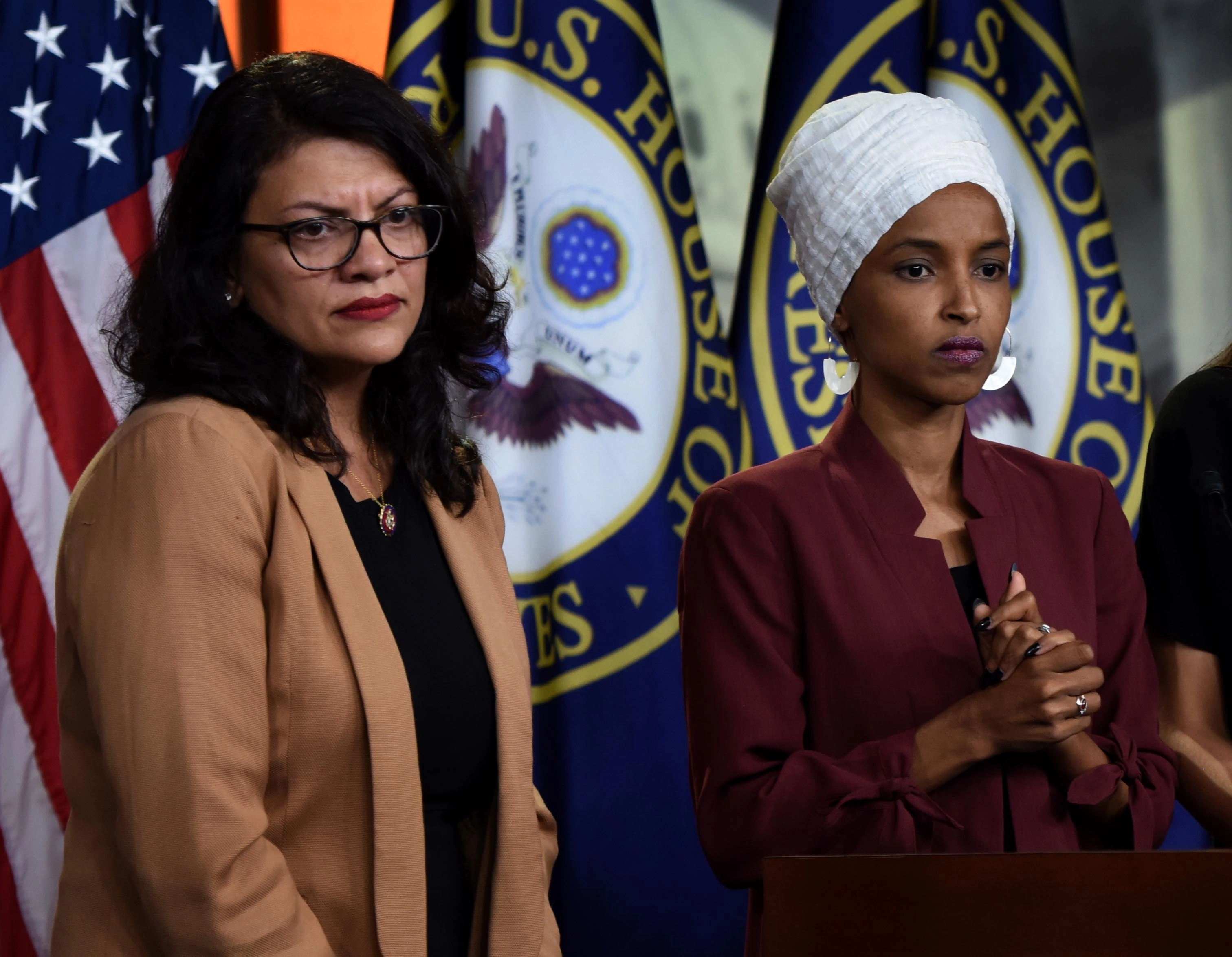 Usa - Israele - Tlaib - Omar