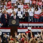 Keep America Great Rally at the Rupp Arena in Lexington, US – 04 Nov 2019