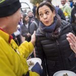 Kamala Harris at Turkey Trot