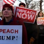 Impeachment Protest In Washington DC