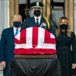 Trump Pays His Respects to Justice Ruth Bader Ginsburg