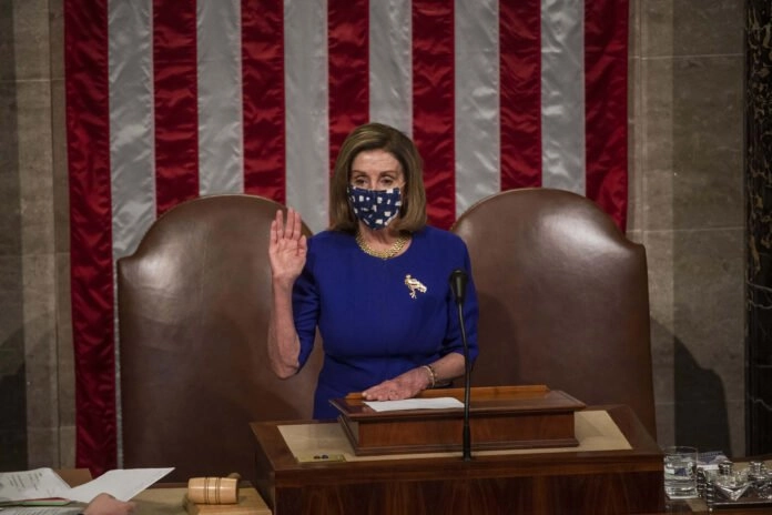 US House Electoral Vote Count Usa 2020 - Pelosi - speaker