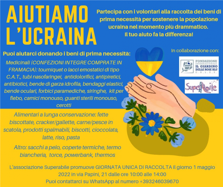Il Settimanale 2022 1 - Ucraina - solidarietà