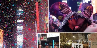 Usa 2024: 308, cambia l’anno, non il tono, minacce e insulti 240101 Usa 2024 308 - Times Square