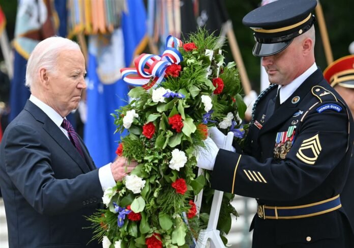 BidenMD 240528 - Usa 2024 160 - Biden - Memorial Day