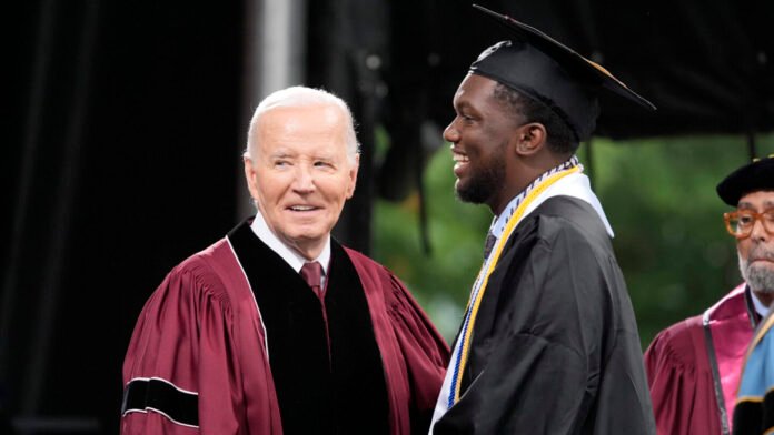 Biden Morehouse Commencement 240520 - Usa 2024 168 - Biden- studenti