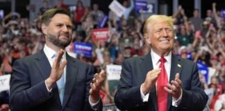 Usa 2024: – 106, Trump elogia Xi e Putin, “Biden il peggiore, Harris pazza” 240721 - Usa 2014 106 - Trump - Vance - Michigan