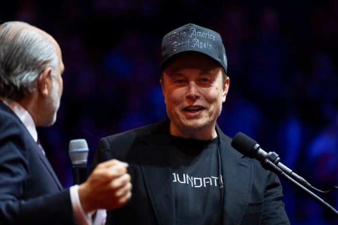 TrumpMuskHiroko Masuike The New York Times 241109 - Usa 2024 + 4 - Musk