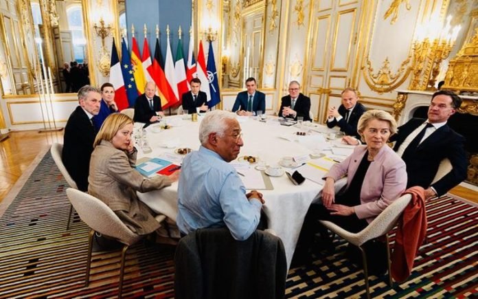 250218 - Ucraina - Ue - Vertice di Parigi