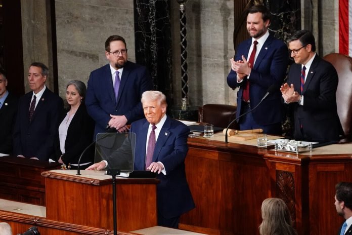 Sotu Haiyun Jiang for The New York Times 250205 - Trump 2 - discorso