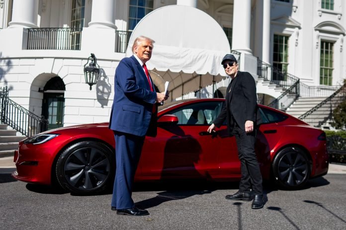 250313 - Trump 2 - Musk - Tesla