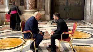 250426 - Ucraina - Trump e Zelensky - San Pietro