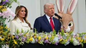 250421 - morte - Papa Francesco - Trump - Melania - Easter Bunny
