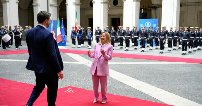 VanceMeloniFatto 250419 - Trump 2 - Ucraina - Meloni - Vance -