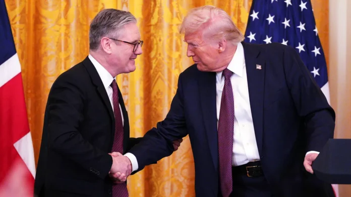 Trump - Starmer 250508 - Trump 2 - Trump - Starnmer