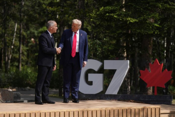 Darryl Dyck The Canadian 250617 - G7 - Trump - Carney
