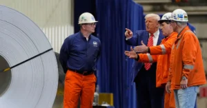 250531 - Trump 2 - Pitsburgh - dazi - acciaio