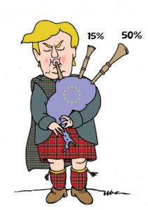 250728 - dazi - Usa - Ue - Trump - Scozia