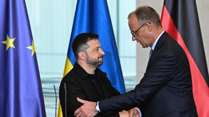 250814 - Ucraina - Zelensky - Merz