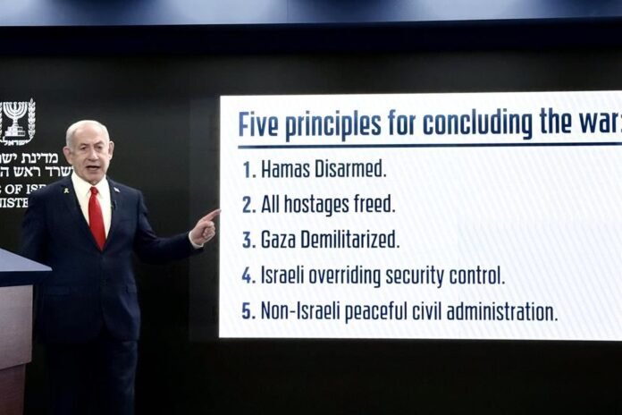 Netanyahu 250811 - Ucraina - Gaza - Netenyahu - 5 punti