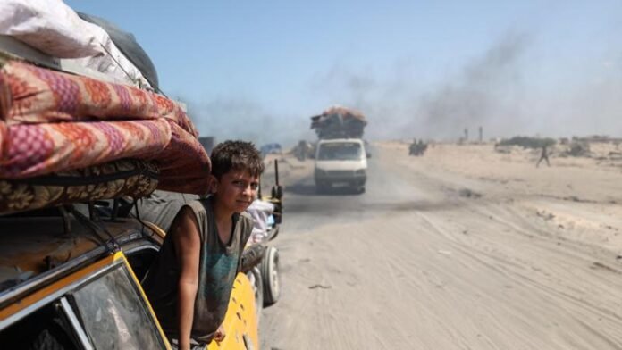 Gaza esodo 250901 - pace - Gaza - esodo