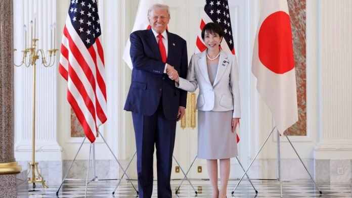 Donald Trump - Sanae Takaichi 251028 - Giappone - Trump - Takaichi