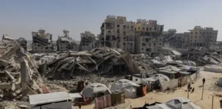 MO: Hamas, ok a restituzione ostaggi; Israele riduce attacchi; Trump “un grande giorno” 251004 - Gaza - Hamas - tende