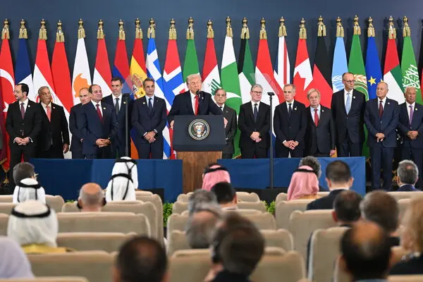 Sharm NYT 251014 Trump - Gaza - Sharm