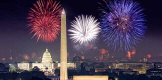 4 Luglio: Trump sfida il caldo e la storia, Teheran risponde con folla per Khameney il martire 2620705 4 Luglio - Usa - celebrazioni