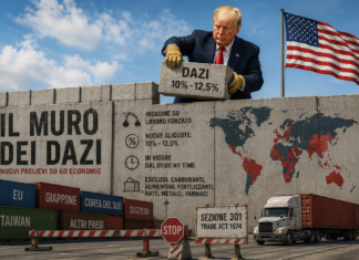 Trump riapre la ‘guerra dei dazi, fa un passo indietro sull’Arabia Saudita, bombarda l’Iran 260724 Trump - dazi