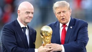 260720 Mondiali - Infantino- Trump