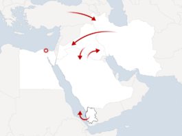 260730 - Iran - mappa - NYT