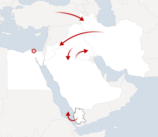 260730 - Iran - mappa - NYT
