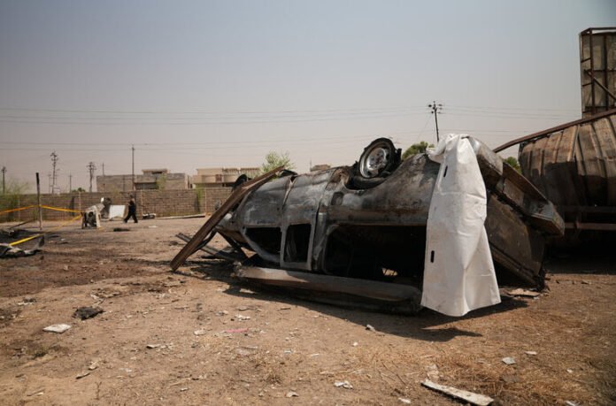 Iraq danni 260730 guerre - Iran - Usa - Iraq