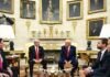 Iran: lanci di missili incrociati a sorpresa, dopo che Trump riceve Netanyahu e Zelensky 260729 Iran - Trump - Netanyahu