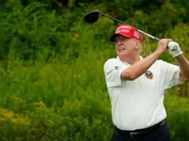 260803 Trump - golf - Iran