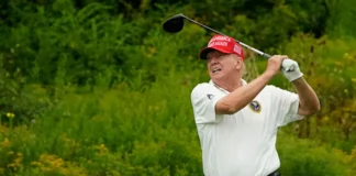 Iran: niente attacco, c’è accordo su Hormuz e nucleare, dice Trump; Teheran nega intesa 260803 Trump - golf - Iran